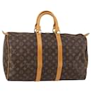 Louis Vuitton Keepall Bandouliere Bag Monogram Canvas 45