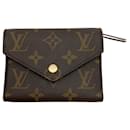 Louis Vuitton Trifold Wallet in Brown Monogram Canvas
