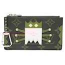 Louis Vuitton Monogram Pochette Clé and Rival Mask Coin Case Key