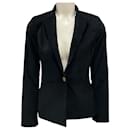 Maison Mayle Black Italian Cotton Corduroy Blazer - Autre Marque