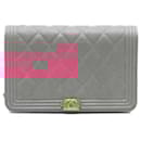 Chanel Pink Small Quilted Caviar Boy Flap