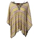 Missoni Mare Beach Poncho Mini Dress in Multicolor Rayon - Autre Marque