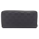 Louis Vuitton Damier Infini Leather Zippy Wallet Black