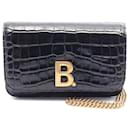 Balenciaga Patent Leather B. Dot Shoulder Bag