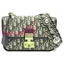 Dior Addict Oblique Canvas Leather Shoulder Bag