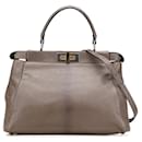 Fendi Peekaboo Leather 2way Bag