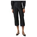 Black 3/4 length trousers - size UK 10 - Autre Marque
