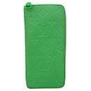 Louis Vuitton Green Taurillon Zippy Long Wallet