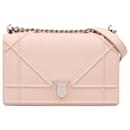 Dior Pink Medium Grained Calfskin Diorama Flap