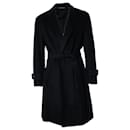 Tagliatore, black wrap coat - Autre Marque