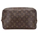Louis Vuitton Brown Monogram Trousse Toilette 28