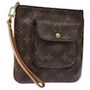 Louis Vuitton Partition Wristlet Clutch Monogram Canvas