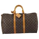 Louis Vuitton Keepall Bag Monogram Canvas 50