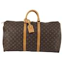 Louis Vuitton Keepall Bag Monogram Canvas 55