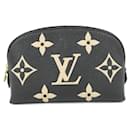 Louis Vuitton Two-Tone Monogram Empreinte Pochette Cosmetic PM