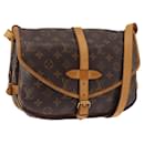 Louis Vuitton Saumur Handbag Monogram Canvas 30