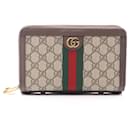 Gucci Ophidia GG Supreme Leather Long Wallet