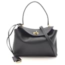 Balenciaga Rodeo Small Leather Handbag Black