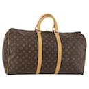 Louis Vuitton Keepall Bag Monogram Canvas 55