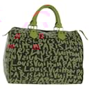 Louis Vuitton Speedy Handbag Limited Edition Monogram Graffiti 30