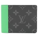 Louis Vuitton Monogram Eclipse Portefeuille Slender Bill Wallet