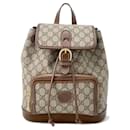 Gucci Interlocking G GG Supreme Backpack