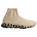 Brown Speed High-Top Sneakers - Balenciaga