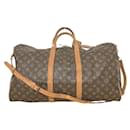 Louis Vuitton Keepall Bandouliere Monogram Boston Bag