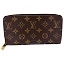 Louis Vuitton Zippy Wallet Monogram Brown