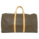 Louis Vuitton Keepall Monogram Boston Bag