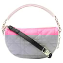 Dior VIBE Small Hobo Cannage Leather Shoulder Bag