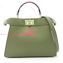 Fendi Peekaboo ISeeU Small Leather Handbag