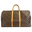Louis Vuitton Keepall Monogram Boston Bag