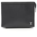 Louis Vuitton Pochette Voyage Taiga Clutch Bag