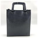 Louis Vuitton Epi Noir Leather Handbag