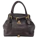 Sac à main en cuir Fendi Selleria Villa Borghese