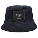 Chapéu bucket de algodão Fendi