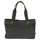Gucci Canvas Tote Bag Black