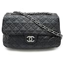 Chanel Camellia Patent Leather Shoulder Bag