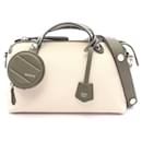 Fendi By The Way Medium Canvas Leather Handbag