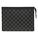 Louis Vuitton Damier Graphite Pochette Voyage MM Clutch