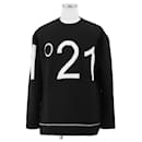 N°21 Big Logo 100% Wool Sweater - Autre Marque
