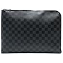 Louis Vuitton Black Damier Graphite Pochette Jour GM