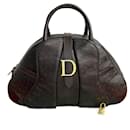 Christian Dior Ostrich Handbag