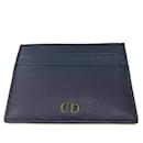 Dior Homme Navy Leather Business Card Case - Christian Dior