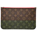 Louis Vuitton Brown Monogram Neverfull Pouch
