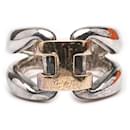 Bague Histoire en Argent Sterling et Or Jaune 18K Hermès
