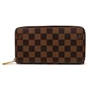 Louis Vuitton Brown Damier Ebene Zippy Wallet