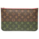 Louis Vuitton Brown Monogram Neverfull Pouch