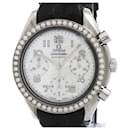OMEGA Speedmaster Diamond MOP Dial Steel Mens Watch - Omega